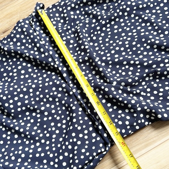 Lauren Ralph Lauren Polka Dot MIDI Dress - Picture 9 of 14